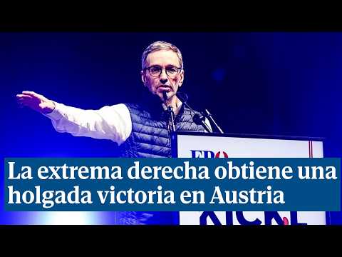 La extrema derecha obtiene una holgada victoria en Austria