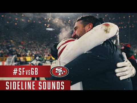 49ers Sideline Erupts Following Walk-Off Divisional Round Win vs. Packers video clip