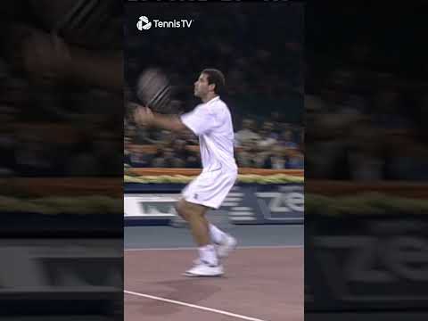 Pete Sampras With Some OUTRAGEOUS Dunks 🏀