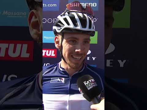 First podium, first win! 🥇 Safe to say Luca Martin was buzzing after his first World Cup victory! 👏