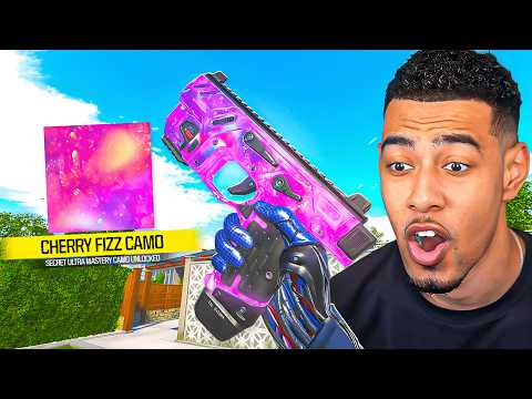 I UNLOCKED the NEW CHERRY FIZZ CAMO in BO7.. (ULTRA MASTERY CAMO)