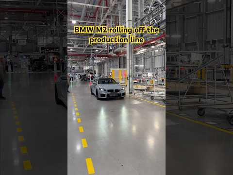 BMW M2 on the production line