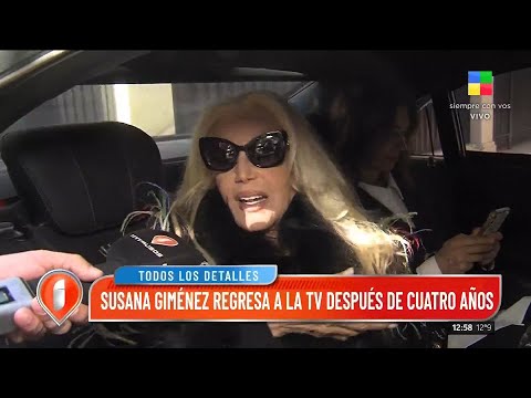 Susana Giménez regresa a la TV después de cuatro años