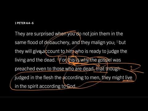 Is There Any Hope for the Dead? 1 Peter 4:6