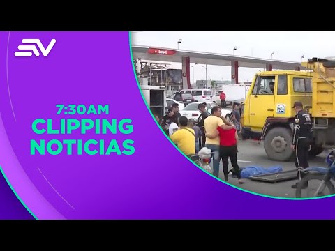 Mujer falleció tras ser atropellada en el norte de Guayaquil  | Televistazo | Ecuavisa