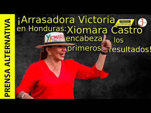 Última hora: Xiomara Castro ganará las elecciones en Honduras!