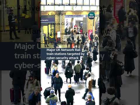 Major UK Network Rail train stations targeted by 'Islamophobic' cyber-security attack | ITV News