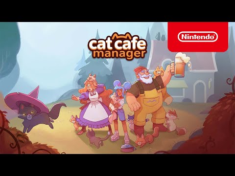 Cat Cafe Manager - Launch Trailer - Nintendo Switch