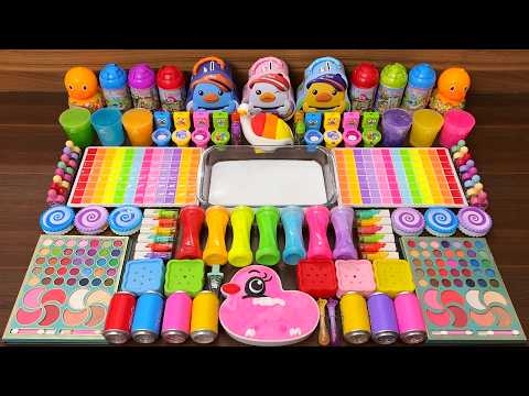 Relaxing Rainbow Slime Mixing LIVE | Glossy Pops & ASMR Sounds #332