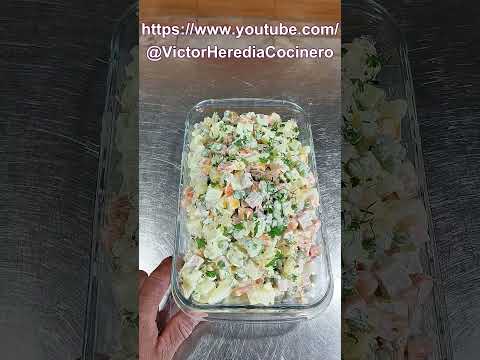 ENSALADA BLANCA PERUANA  #foodie #receta #cocina #fiesta #receta