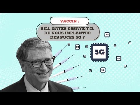 Vaccin : Bill Gates tente-t-il de nous implanter des puces 5G  • FRANCE 24