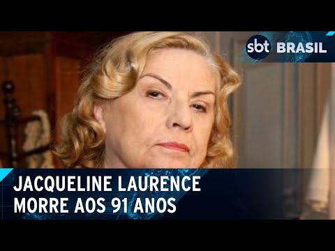 Morre a atriz Jacqueline Laurence, aos 91 anos, no Rio | SBT Brasil (17/06/24)