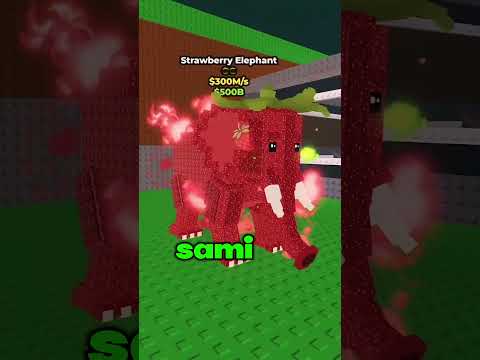 Como Conseguir GRATIS🎁Strawberry ELEPHANT en Steal a Brainrot 🐘🍓 Nuevo Truco  #stealabrainrot