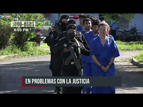 Policía de Nicaragua captura a delincuentes en Estelí - Nicaragua