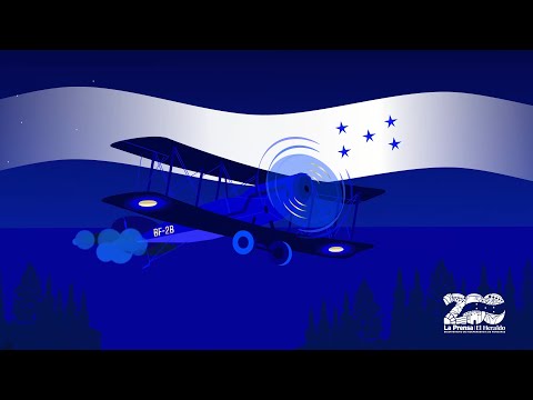 Llega el primer Avion a Honduras