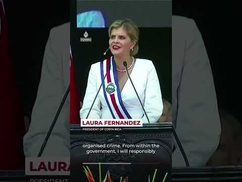 Costa Rica inaugurates right-wing president Laura Fernandez