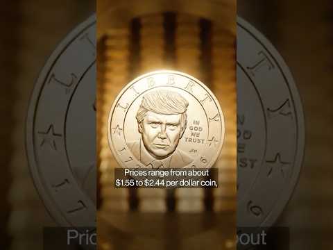 Gold-Colored $1 Trump Coins Are For <strong>Sale</strong>