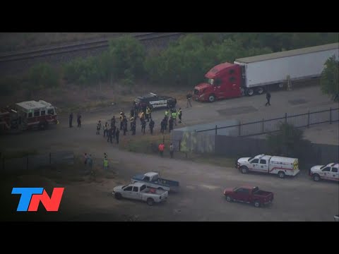 HORROR EN TEXAS I Encontraron un camión con decenas de migrantes muertos