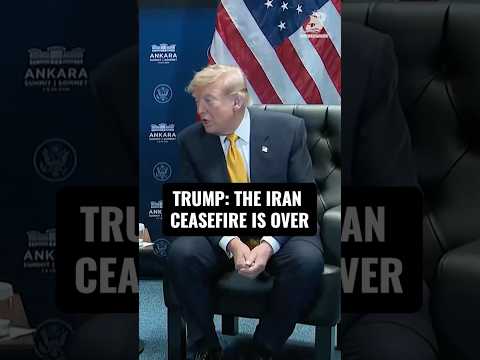 Q: "On Iran, is the ceasefire over? Is the MOU dead?"
Trump: "I think it's over. I don't want to de Episode cover