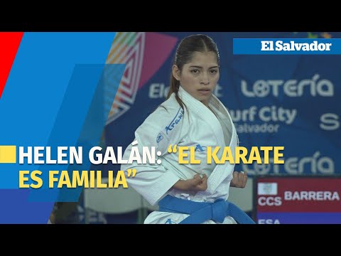 Helen Galán: la nueva generación de karatecas en su familia