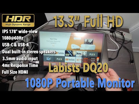Labists DQ20 1080P Portable Monitor, a Great Companion..