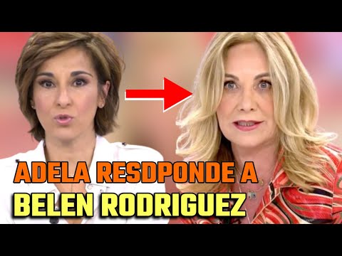 Adela González RESPONDE al ZASCA de BELEN RODRIGUEZ que le lanzo en el DELUX