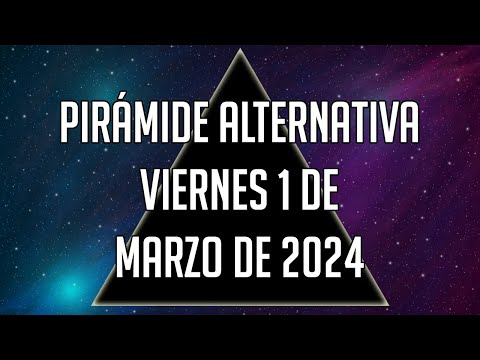 Pirámide Alternativa para el Viernes 1 de Marzo de 2024 - Lotería de Panamá