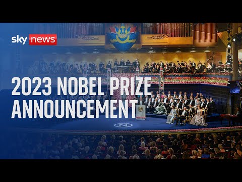 Watch live: 2023 Nobel Prize announcements