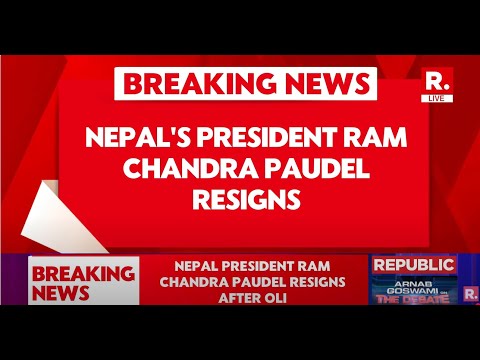 Nepal BREAKING LIVE: Nepal's President Ram Chandra Paudel Resigns After PM Oli