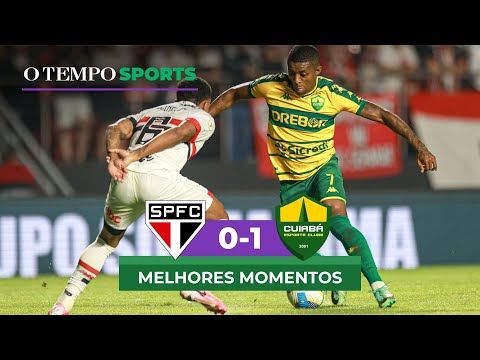 SÃO PAULO 0 X 1 CUIABÁ - Veja os melhores momentos da partida pelo Campeonato Brasileiro