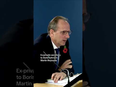 Martin Reynolds apologised to the Covid inquiry for organising a No 10 garden party during lockdown