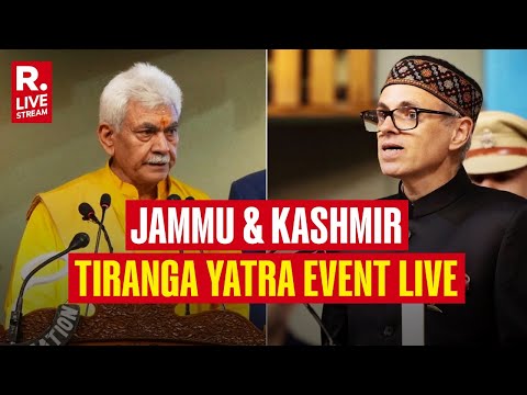 J&K LIVE: LG Manoj Sinha And CM Omar Abdullah Attends 'Tiranga Yatra' Event | Srinagar