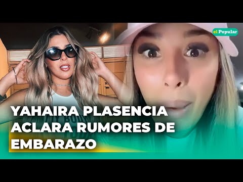 ¿Yahaira Plasencia EMBARAZADA? La cantante rompe su silencio y revela toda la verdad  #elpopular