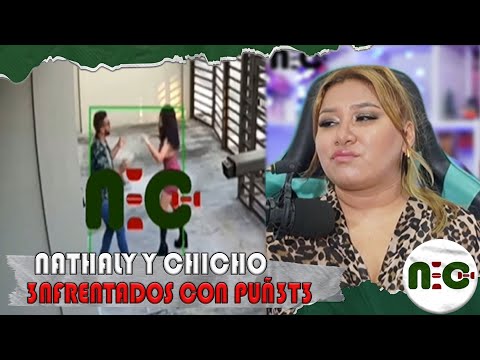 Nathaly Carvajal y Chicho falsantes  Puro show