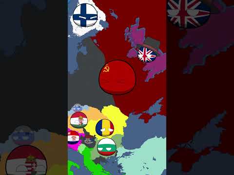 イギリスinソビエト #country #countryballs #ポーランドボール #shorts