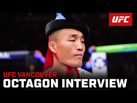 Aoriqileng Octagon Interview | UFC Vancouver