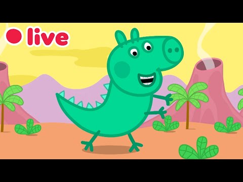🔴 Peppa Pig Os Melhores Momentos do George 2026 AO VIVO! 🦖 🔴 | Peppa Pig em Português Brasil