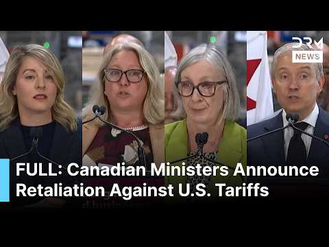 FULL PRESSER: Canadian Ministers Announce C$7.5B Support Package as U.S. Trade War Escalates | AC1G
