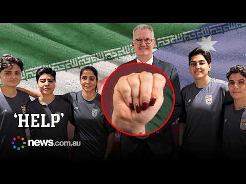 Why 'hand sign' on Iran women's soccer bus is important