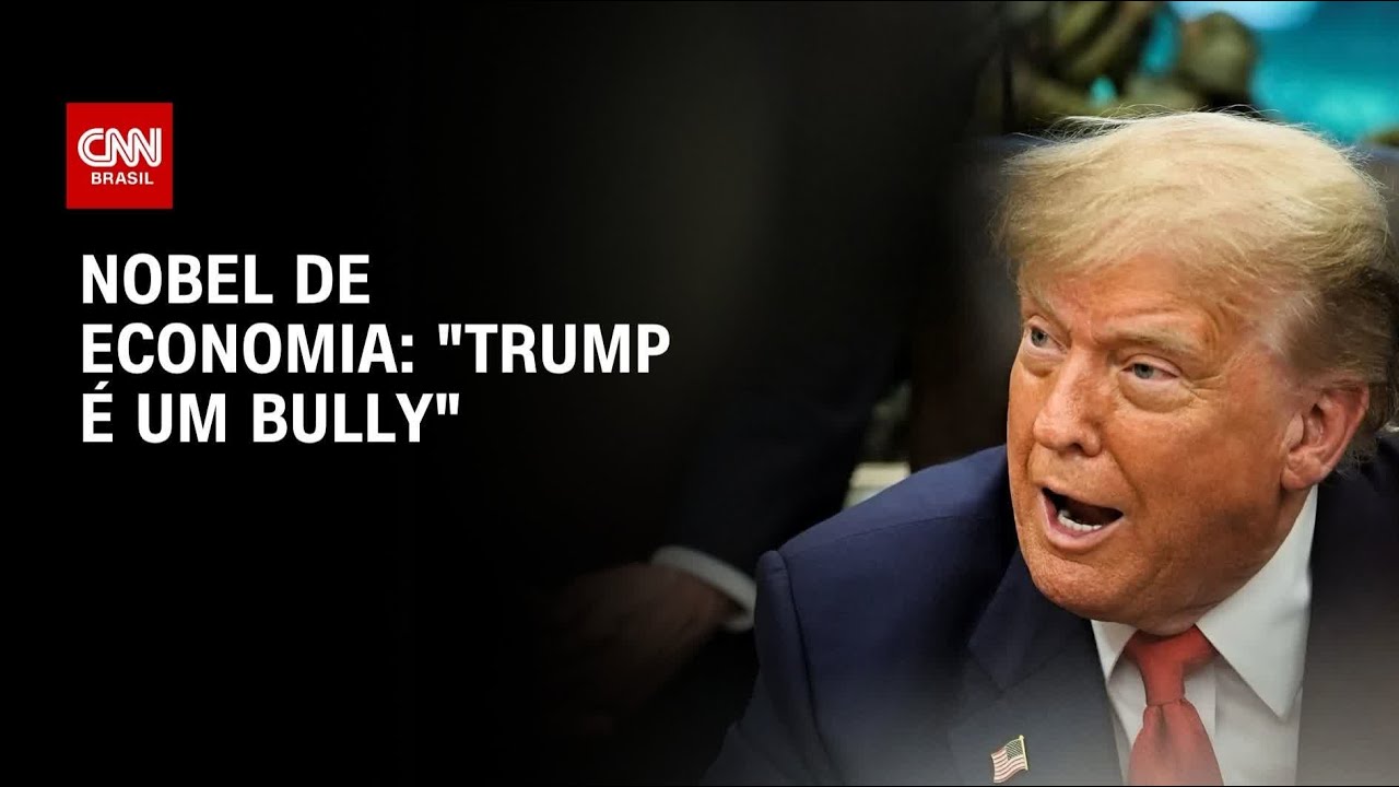 À CNN Nobel de Economia diz que Trump é um bully | CNN 360°