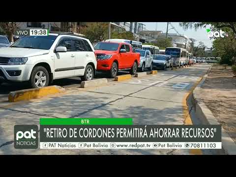 Manuel Saavedra se refiere al retiro del cordón del BRT