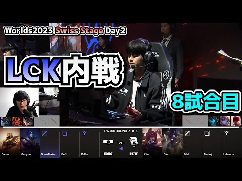 KT vs DK D2G8 - 世界大会本戦Swiss Stage Day2 実況解説