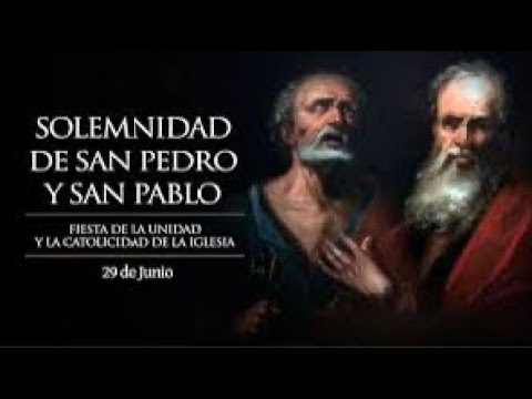 Laudes 29 junio San Pedro y San Pablo Apóstoles(2024)