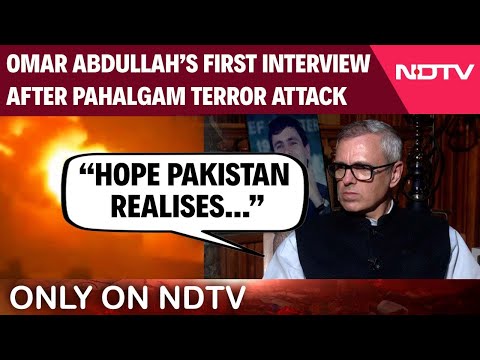 Omar Abdullah LIVE | Omar Abdullah To NDTV: "Pak Managed To Internationalise Kashmir"