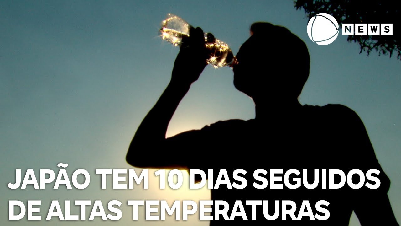 Japão registra 10 dias seguidos de altas temperaturas