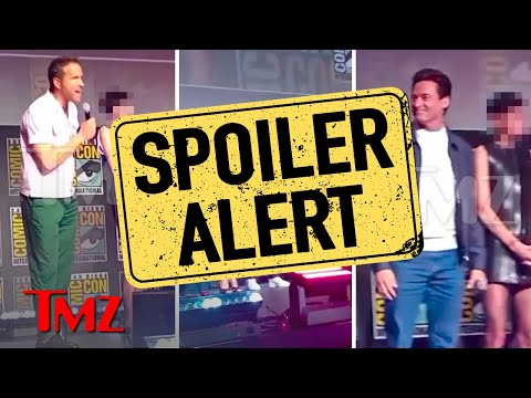 ?SPOILERS? 'Deadpool & Wolverine' Cameo Stars Surprise Comic-Con Audience, Spoilers Ahead | TMZ