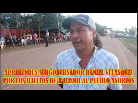 JUSTO MOLINA DE LA CIDOB PIDEN CARC3L PARO EL SUBGOBERNADOR DANIEL VELASQUEZ...