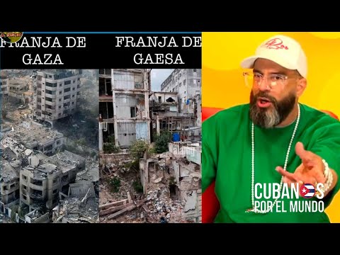 Otaola compara la franja de Gaza con Cuba, donde caen a diario las bombas ideológicas y de miseria