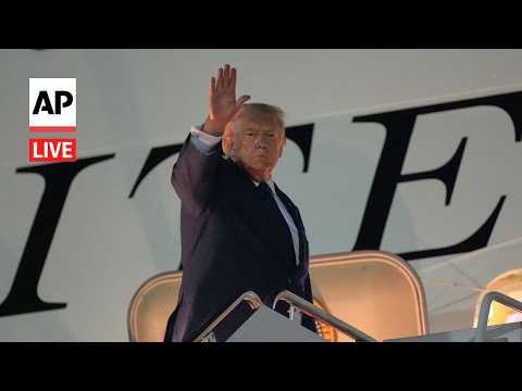 LIVE: Trump arrives in Turkey for 2026 NATO summit