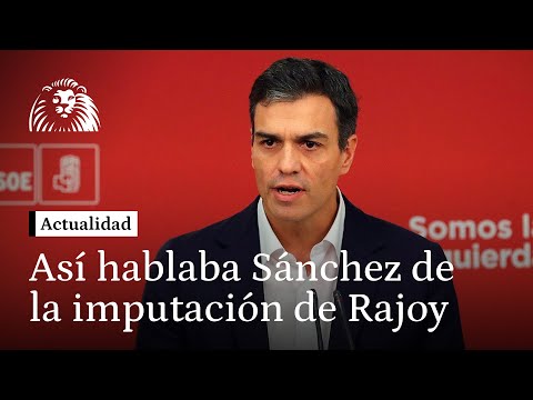 Sánchez, a Rajoy en 2017: Entre el interés de España y el propio, piense en el interés de España